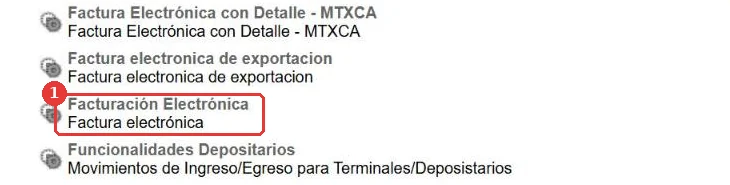 Lista de WebServices: Facturación Electrónica entre los parecidos